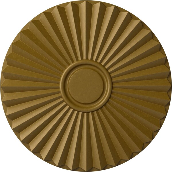 Ekena Millwork Shakuras Ceiling Medallion (For Canopies up to 5"), Hand-Painted Gold, 19 3/4"OD x 1 3/8"P CM20SHGLS - main